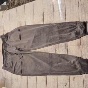 House of Harlow 1960 Nicole Richie Women's gray velour joggers size M